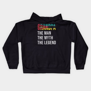 Grand Father Mozambican Grandpa The Man The Myth The Legend - Gift for Mozambican Dad With Roots From  Mozambique Kids Hoodie